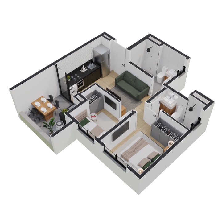 Planta-41m²-3D