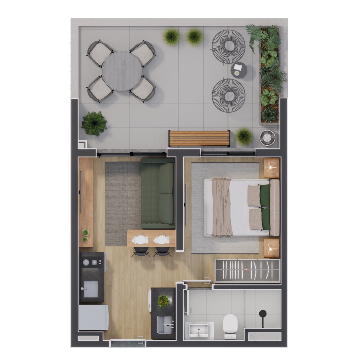 Planta-41m²-Garden