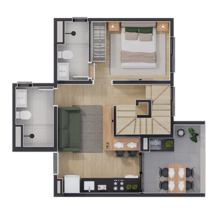 Planta-81m²-1ºAndar
